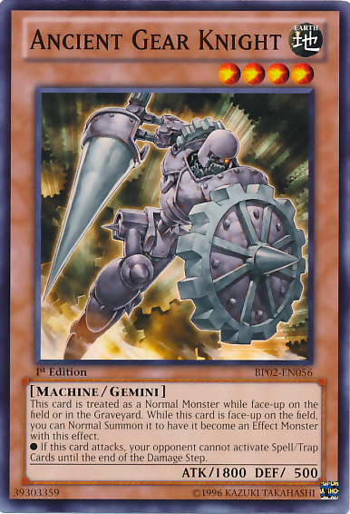 Ancient Gear Knight [BP02-EN056] Common | Odin's Place