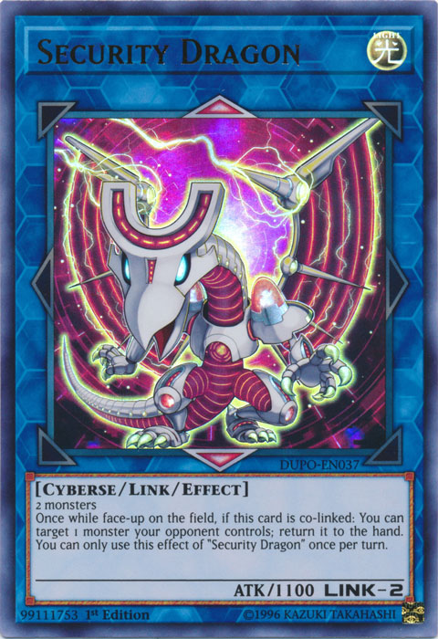 Security Dragon [DUPO-EN037] Ultra Rare | Odin's Place
