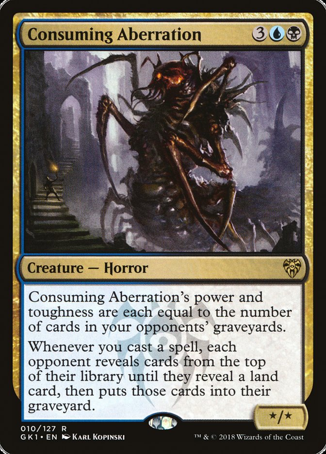 Consuming Aberration (10) [Guilds of Ravnica Guild Kit] | Odin's Place