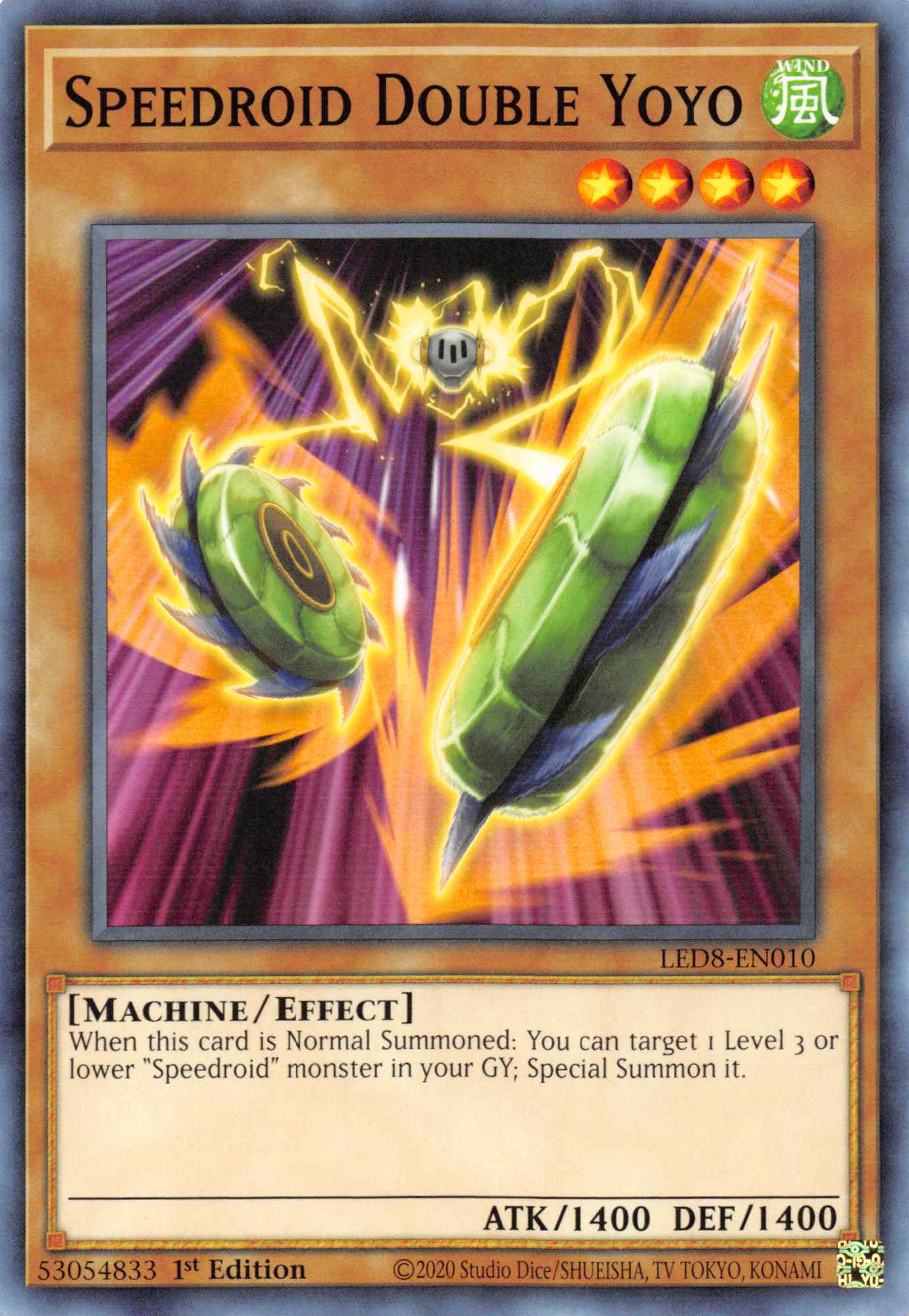 Speedroid Double Yoyo [LED8-EN010] Common | Odin's Place