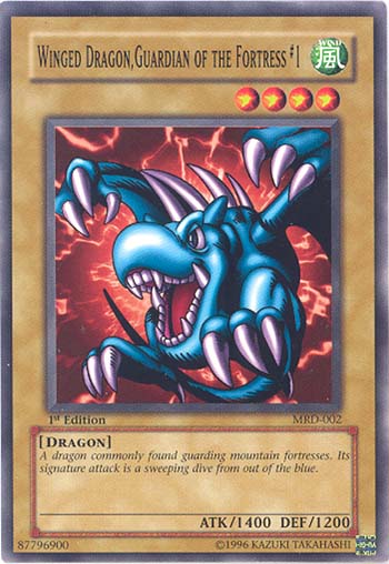 Winged Dragon, Guardian of the Fortress #1 [MRD-002] Common | Odin's Place