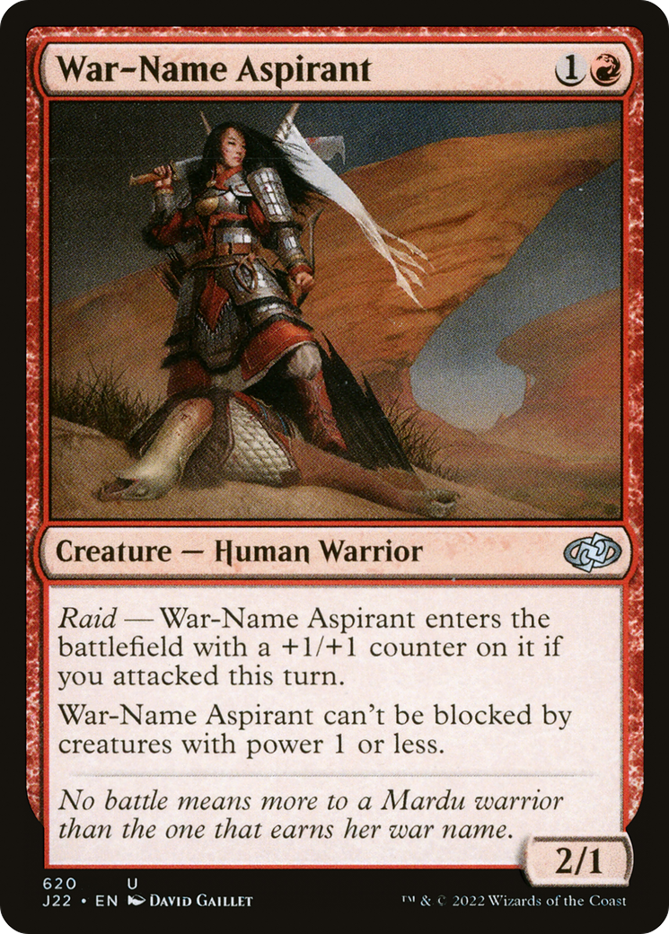 War-Name Aspirant [Jumpstart 2022] | Odin's Place