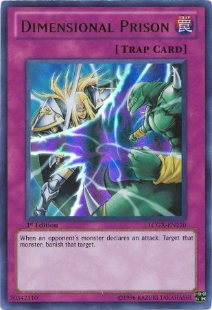 Dimensional Prison [LCGX-EN220] Ultra Rare | Odin's Place