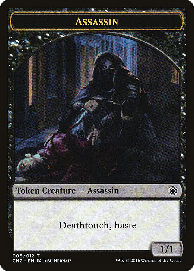 Assassin Token (5) [Conspiracy: Take the Crown Tokens] | Odin's Place