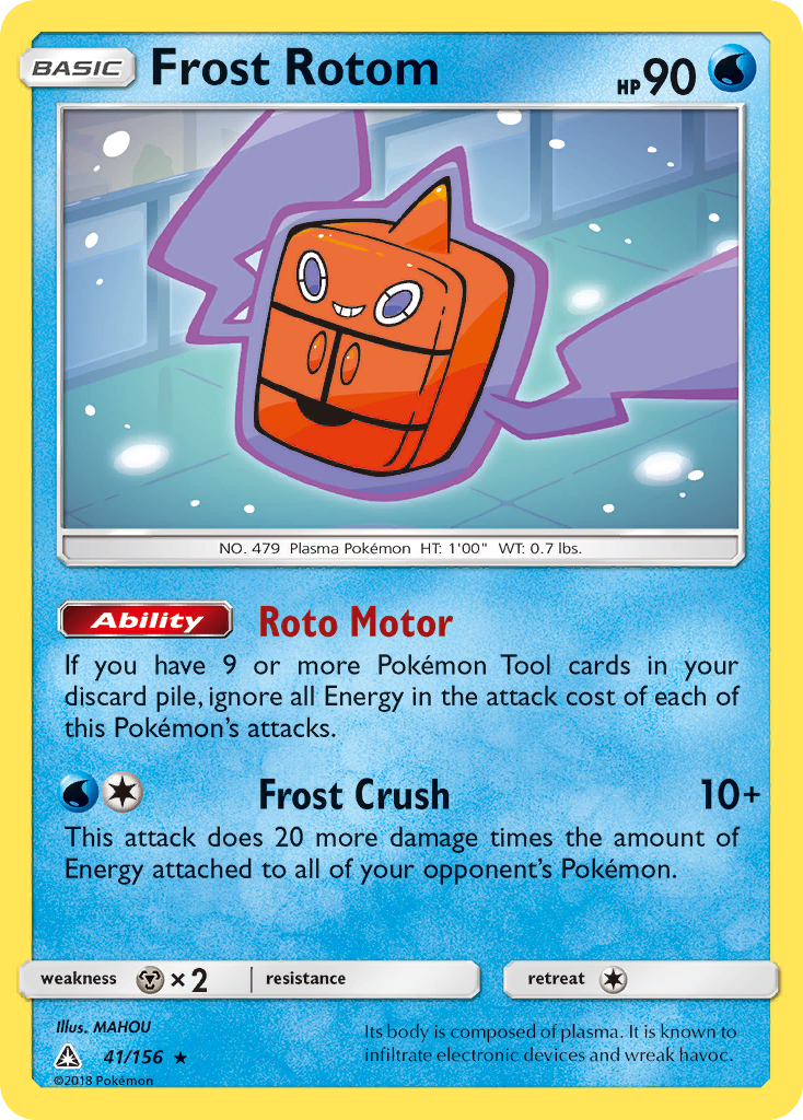 Frost Rotom (41/156) [Sun & Moon: Ultra Prism] | Odin's Place