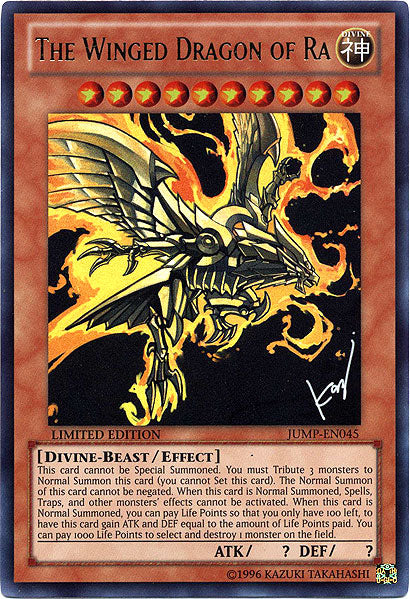 The Winged Dragon of Ra [JUMP-EN045] Ultra Rare | Odin's Place