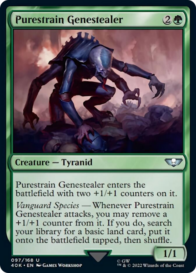 Purestrain Genestealer (Surge Foil) [Warhammer 40,000] | Odin's Place