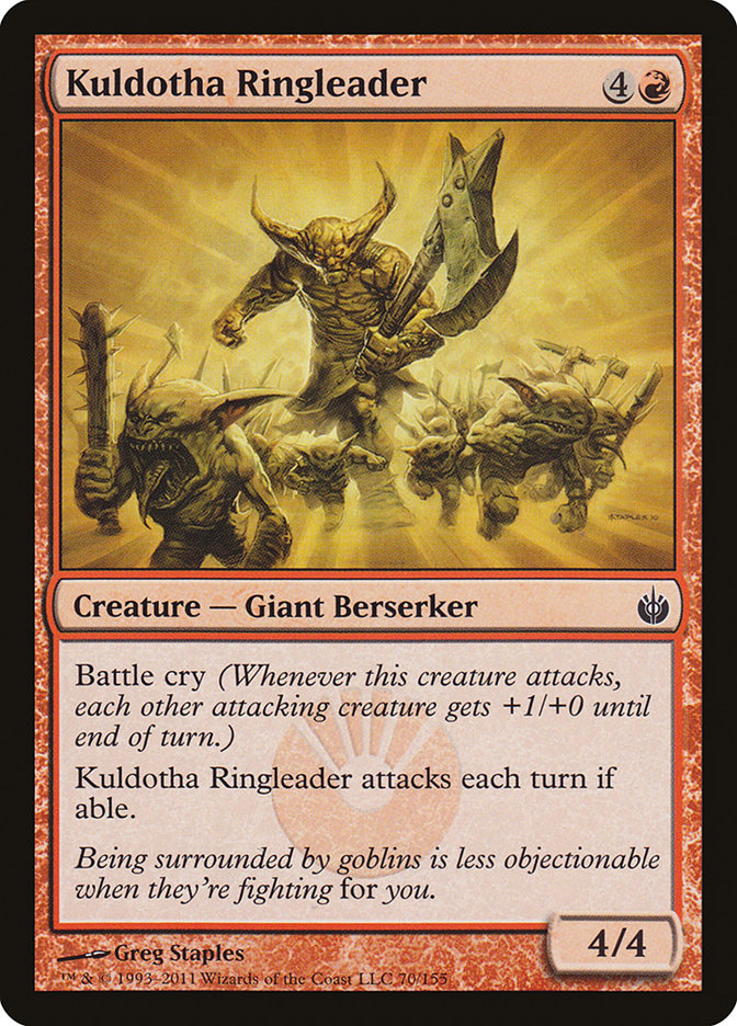Kuldotha Ringleader (70) [Mirrodin Besieged] | Odin's Place