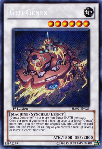Geo Genex [HA02-EN029] Secret Rare | Odin's Place