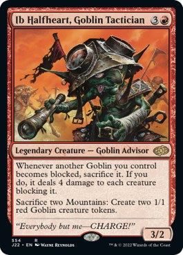 Ib Halfheart, Goblin Tactician [Jumpstart 2022] | Odin's Place