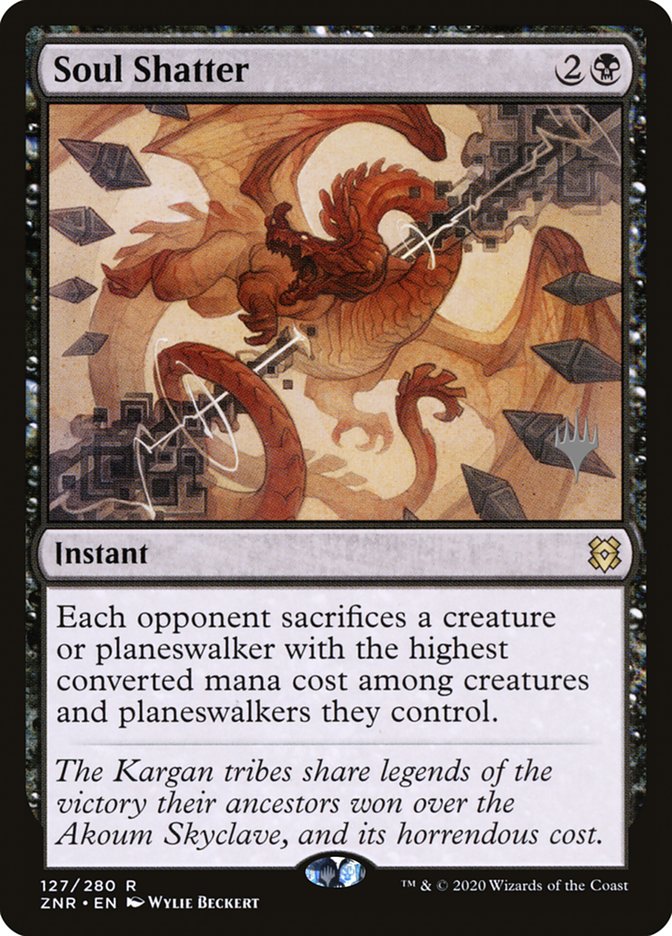 Soul Shatter (Promo Pack) [Zendikar Rising Promos] | Odin's Place