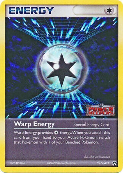 Warp Energy (91/108) (Stamped) [EX: Power Keepers] | Odin's Place