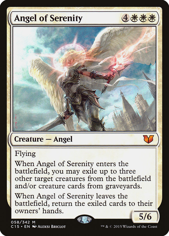Angel of Serenity (58) [Commander 2015] | Odin's Place