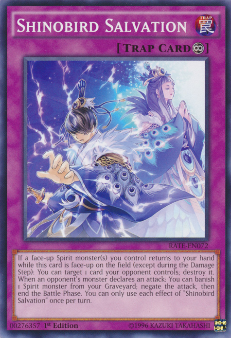 Shinobird Salvation [RATE-EN072] Common | Odin's Place