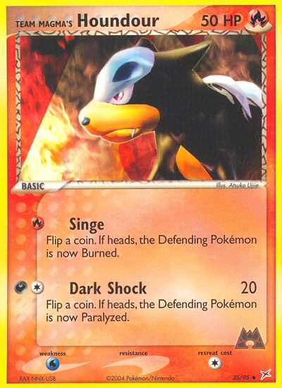 Team Magma's Houndour (35/95) [EX: Team Magma vs Team Aqua] | Odin's Place
