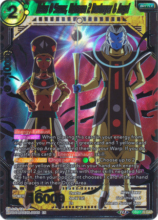 Heles & Sawar, Universe 2 Destroyer & Angel (DB2-176) [Divine Multiverse] | Odin's Place
