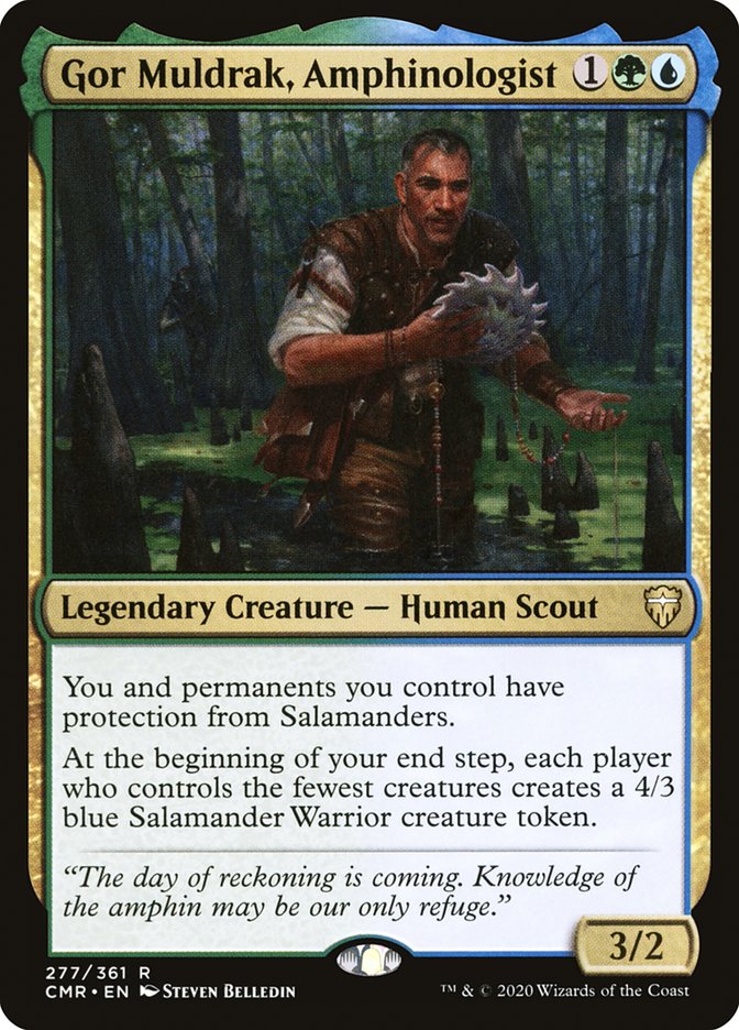 Gor Muldrak, Amphinologist [Commander Legends] | Odin's Place