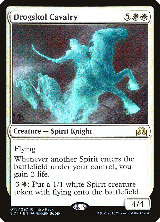 Drogskol Cavalry (15) (Intro Pack) [Shadows over Innistrad Promos] | Odin's Place