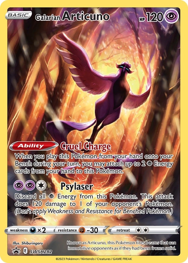 Galarian Articuno (SWSH282) [Sword & Shield: Black Star Promos] | Odin's Place