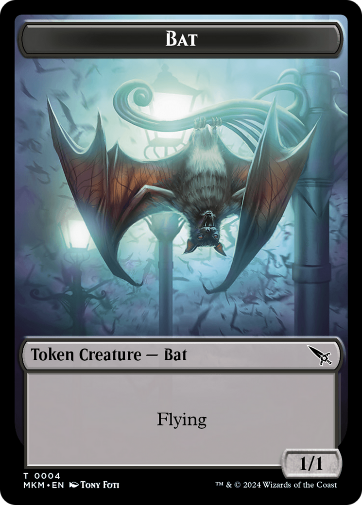 Bat Token [Murders at Karlov Manor Tokens] | Odin's Place