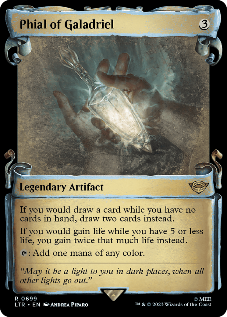 Phial of Galadriel [The Lord of the Rings: Tales of Middle-Earth Showcase Scrolls] | Odin's Place