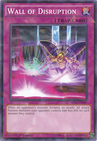 Wall of Disruption [SP15-EN049] Shatterfoil Rare | Odin's Place