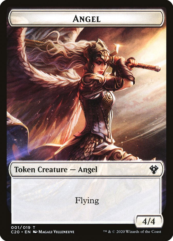 Angel Token [Commander 2020 Tokens] | Odin's Place