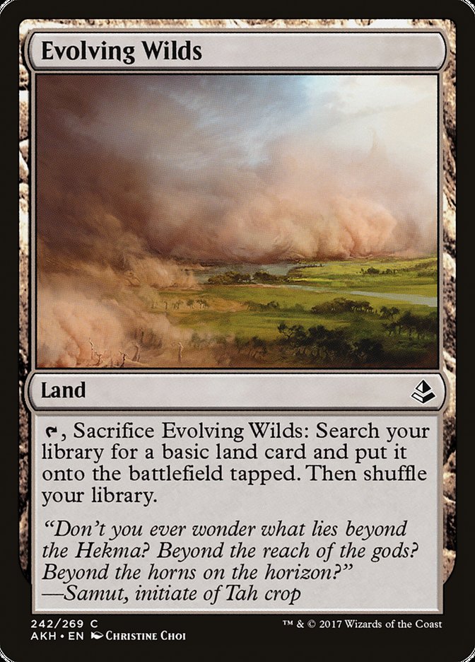 Evolving Wilds (242) [Amonkhet] | Odin's Place