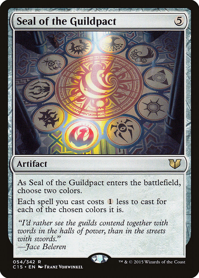 Seal of the Guildpact (54) [Commander 2015] | Odin's Place