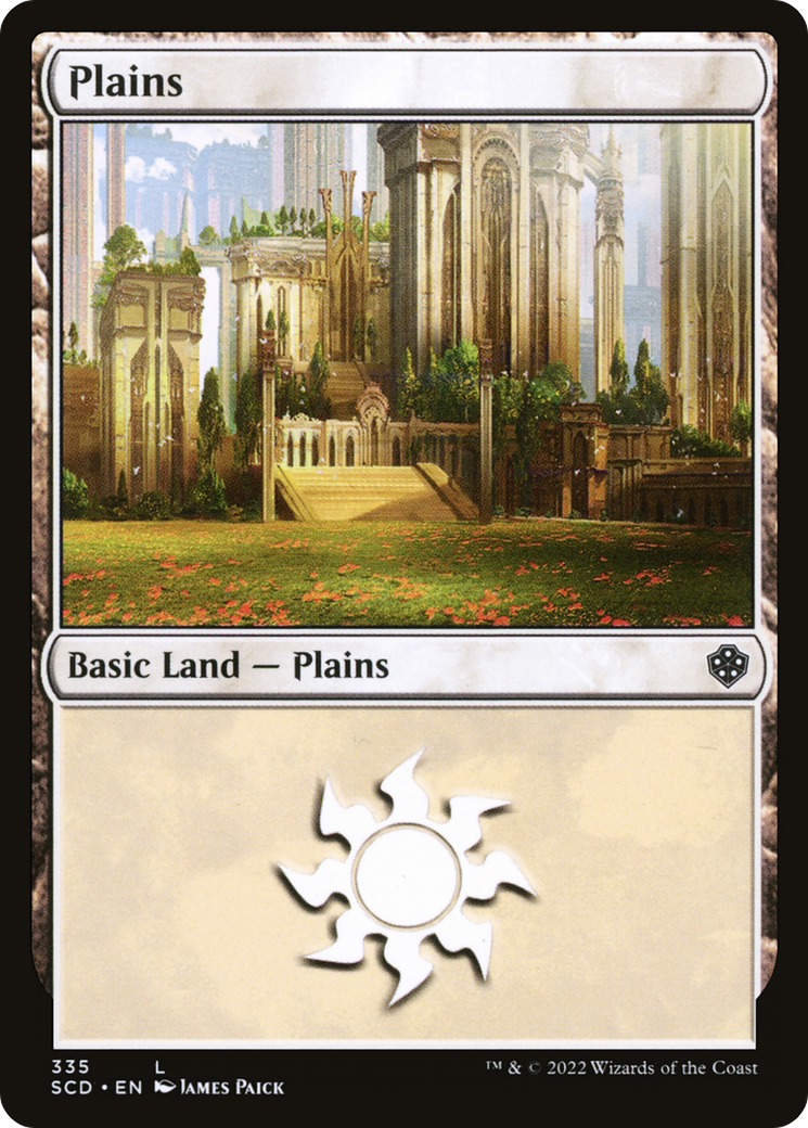Plains (335) [Starter Commander Decks] | Odin's Place