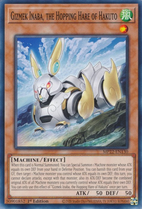 Gizmek Inaba, the Hopping Hare of Hakuto [MP22-EN130] Common | Odin's Place