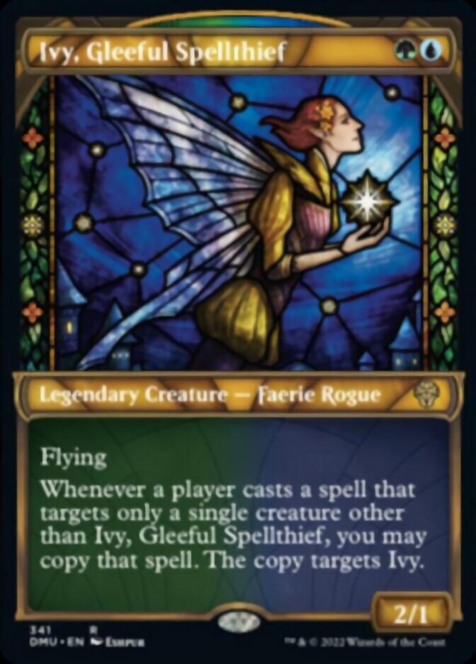 Ivy, Gleeful Spellthief (Showcase Textured) [Dominaria United] | Odin's Place