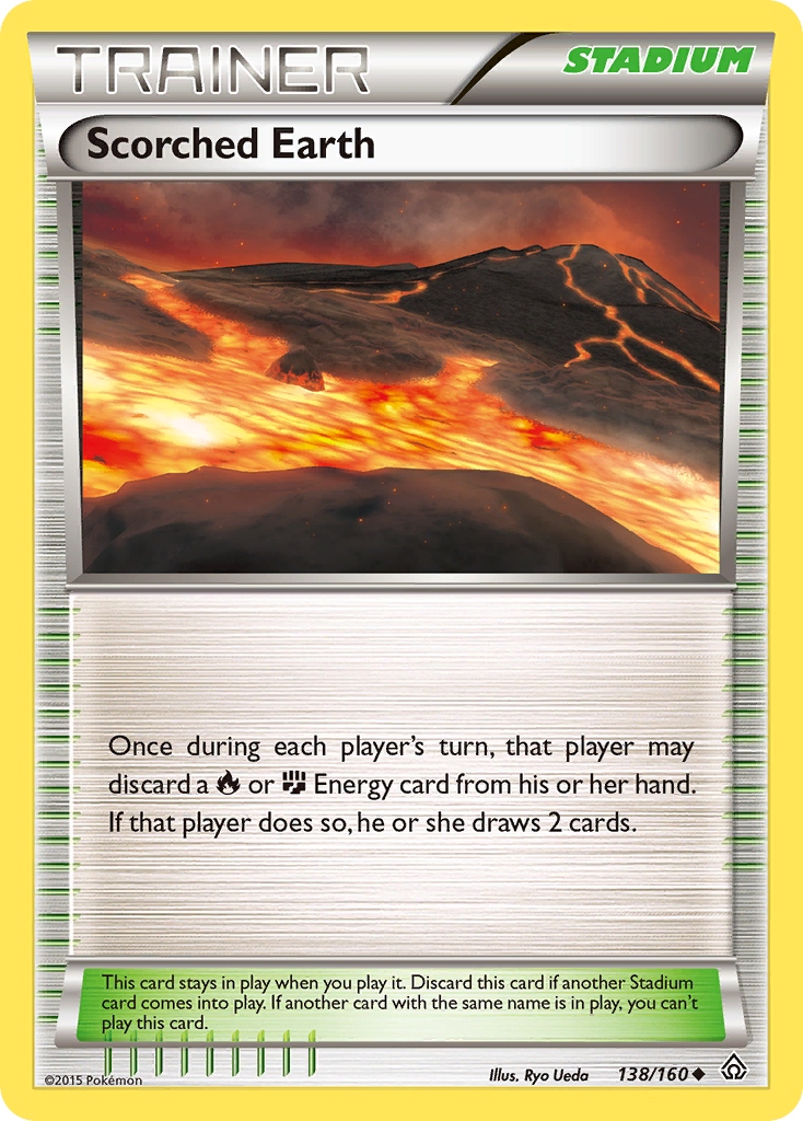 Scorched Earth (138/160) [XY: Primal Clash] | Odin's Place
