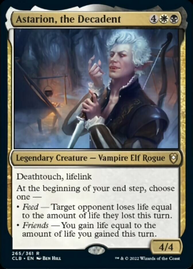Astarion, the Decadent [Commander Legends: Battle for Baldur's Gate] | Odin's Place