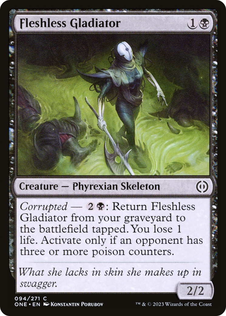 Fleshless Gladiator [Phyrexia: All Will Be One] | Odin's Place