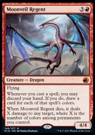 Moonveil Regent (Promo Pack) [Innistrad: Midnight Hunt Promos] | Odin's Place