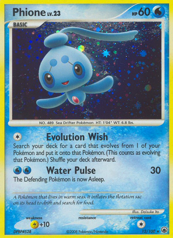 Phione (12/100) [Diamond & Pearl: Majestic Dawn] | Odin's Place