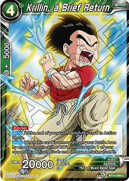 Krillin, a Brief Return (BT14-066) [Cross Spirits] | Odin's Place