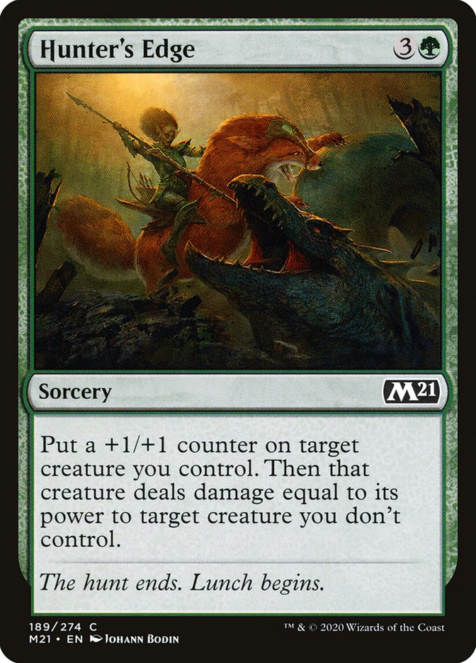 Hunter's Edge [Core Set 2021] | Odin's Place