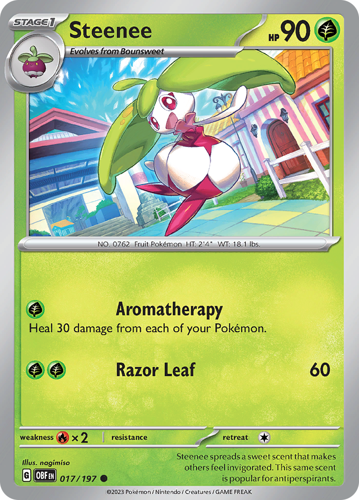 Steenee (017/197) [Scarlet & Violet: Obsidian Flames] | Odin's Place