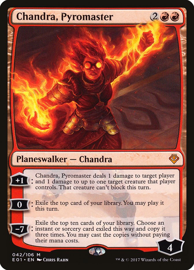 Chandra, Pyromaster (42) [Archenemy: Nicol Bolas] | Odin's Place