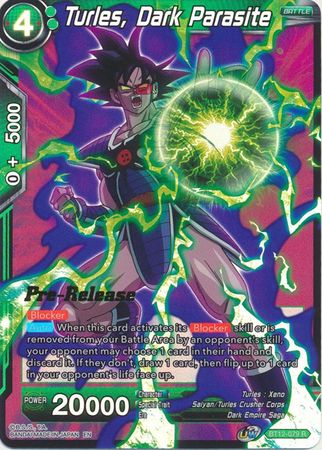 Turles, Dark Parasite (BT12-079) [Vicious Rejuvenation Prerelease Promos] | Odin's Place