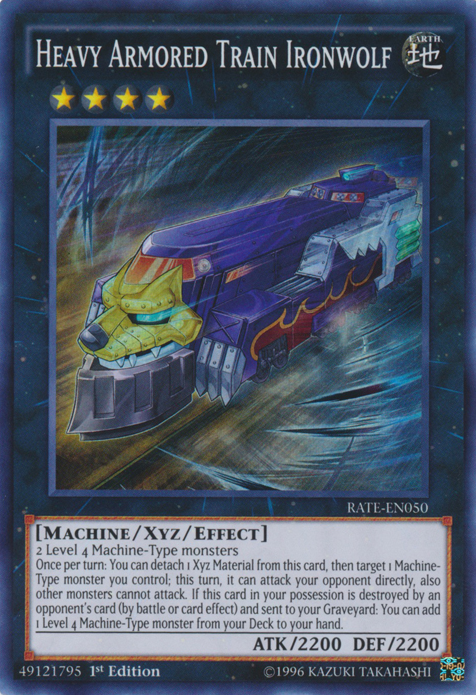 Heavy Armored Train Ironwolf [RATE-EN050] Super Rare | Odin's Place