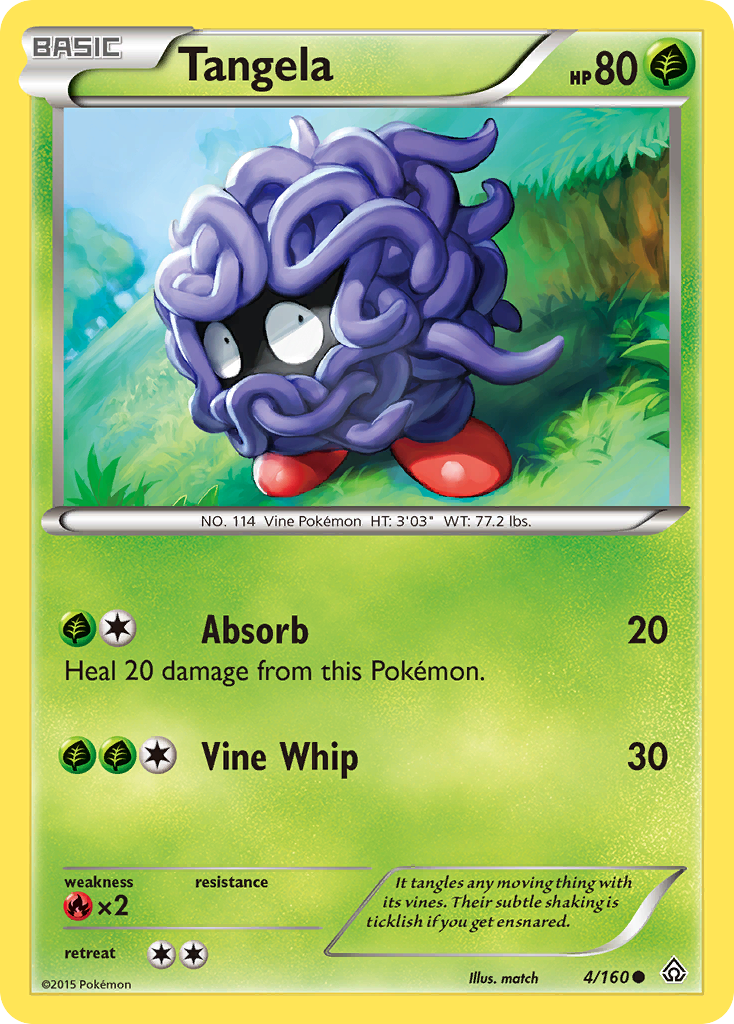Tangela (4/160) [XY: Primal Clash] | Odin's Place