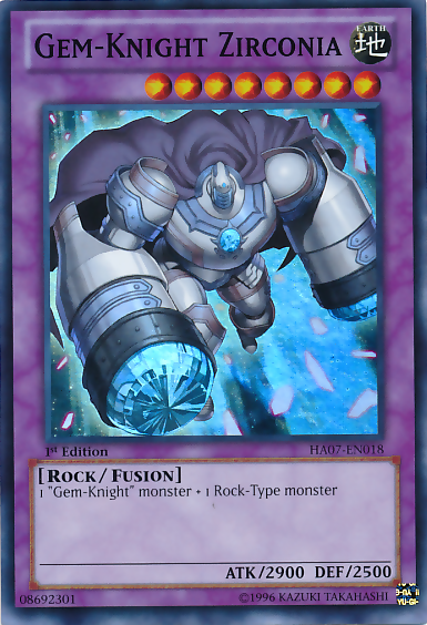 Gem-Knight Zirconia [HA07-EN018] Super Rare | Odin's Place