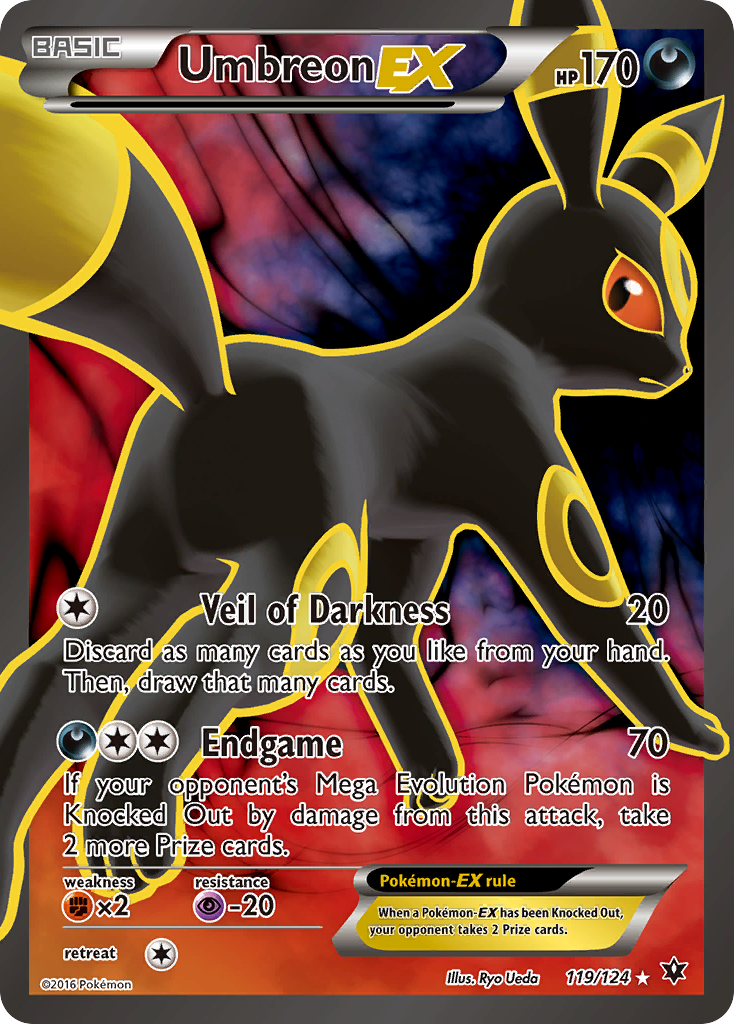 Umbreon EX (119/124) [XY: Fates Collide] | Odin's Place
