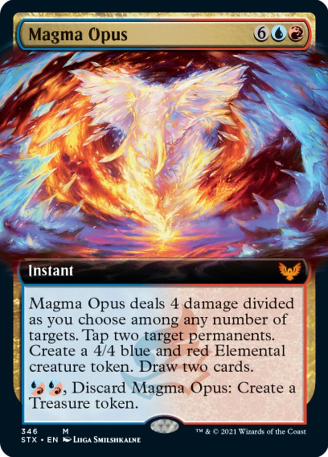 Magma Opus (Extended Art) [Strixhaven: School of Mages] | Odin's Place