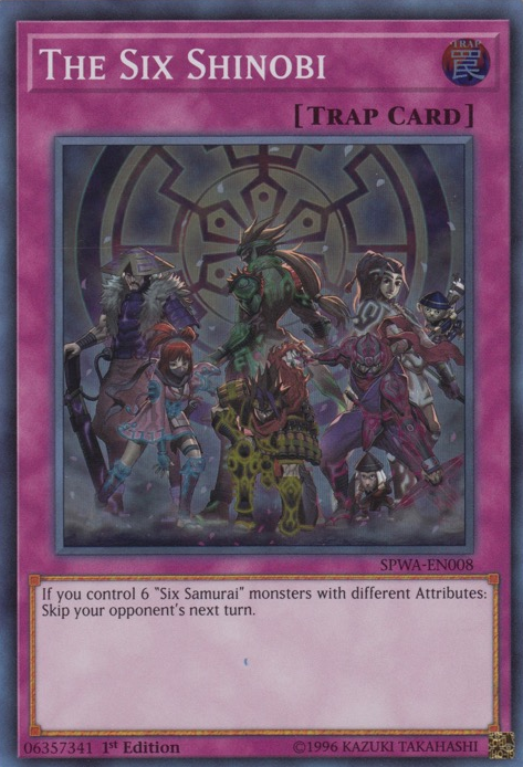 The Six Shinobi [SPWA-EN008] Super Rare | Odin's Place