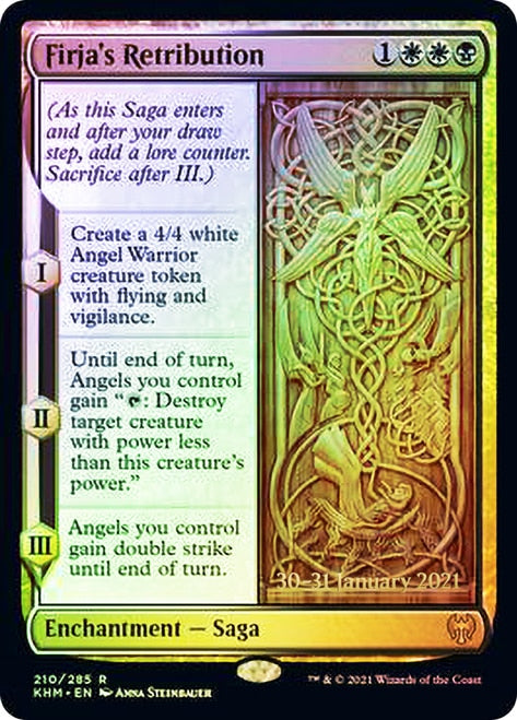 Firja's Retribution [Kaldheim Prerelease Promos] | Odin's Place