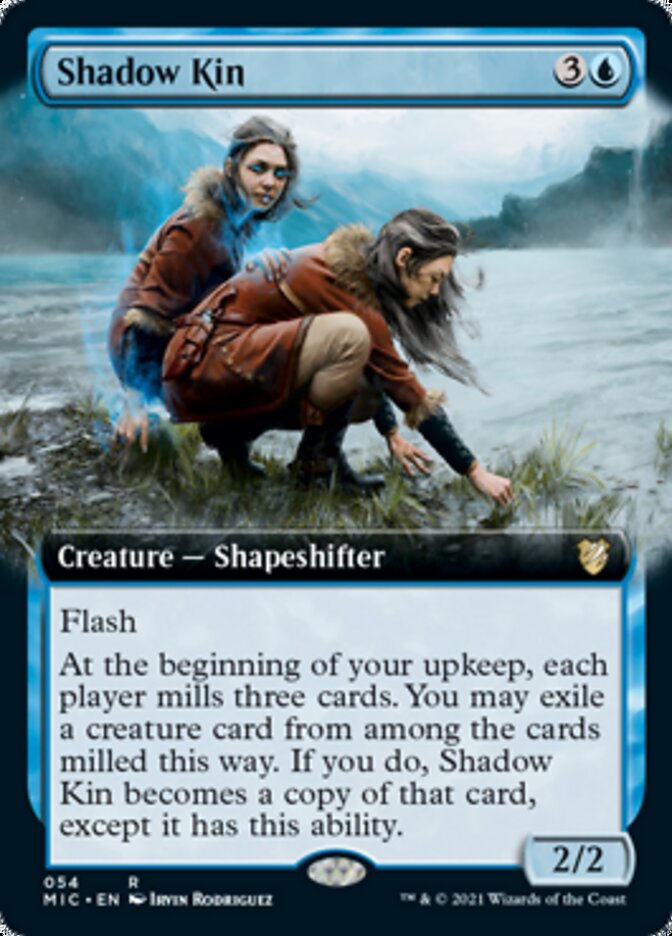 Shadow Kin (Extended Art) [Innistrad: Midnight Hunt Commander] | Odin's Place